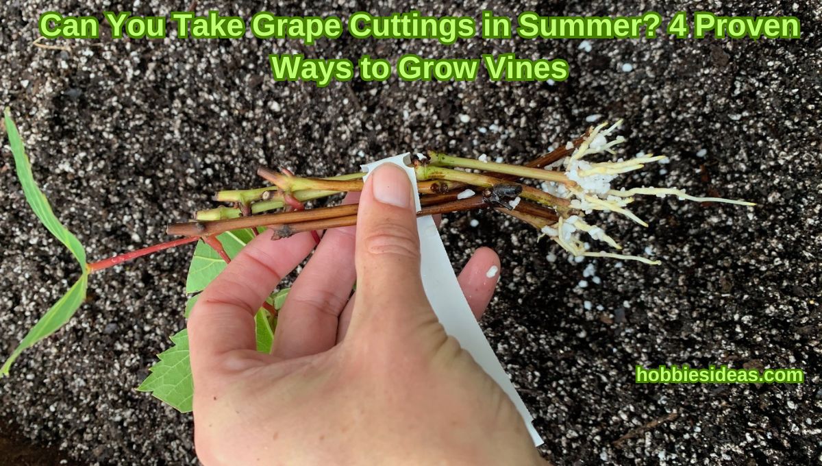 Can You Take Grape Cuttings in Summer? 4 Proven Ways to Grow Vines