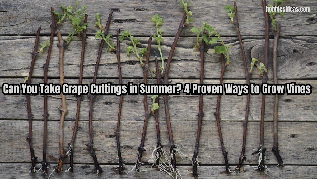 How To Grow Grapes from Cuttings: 10 Easy & Simple Guides for Beginners.